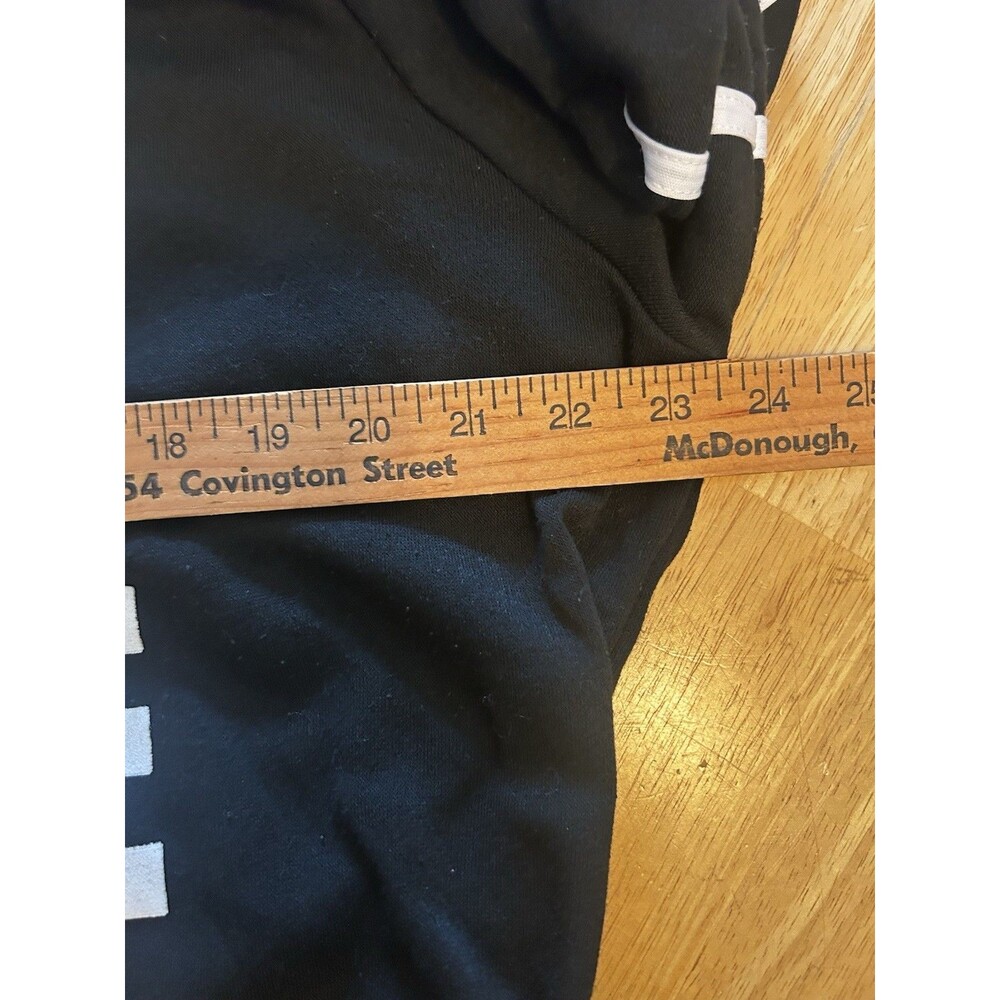 Bobbie Brooks 1X Warning I Really Don’t Care Sherpa Hoodie Black Plus Size Plush - Picture 10 of 16